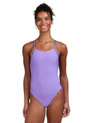 JOLYN Women's Perry Contrast One Piece Swimsuit