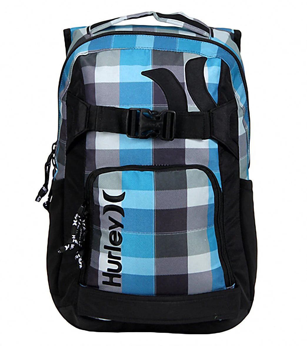 Hurley Men's Plaid Honor Roll 3 Skate Backpack