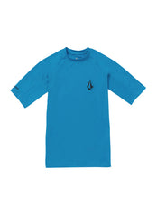 Volcom Men's Lido Solid Short Sleeve UPF 50 Rash Guard