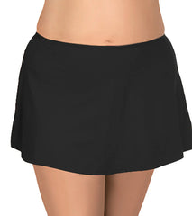 Beach House Solid Plus Size Skirted Bottom