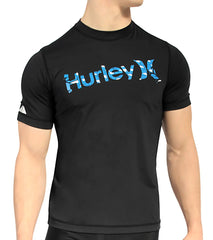 Hurley Guys' Geo Surf Rash Shirt
