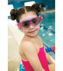 Dolfin Girls' Solid One Piece Swimsuit (Toddler, Little Kid)