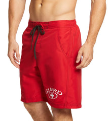 Waterpro Men's Lifeguard Cargo Trunk Swimsuit