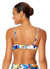 Anne Cole Women's Riviera Floral Shirred Bikini Top (B/C/D/DD Cup)