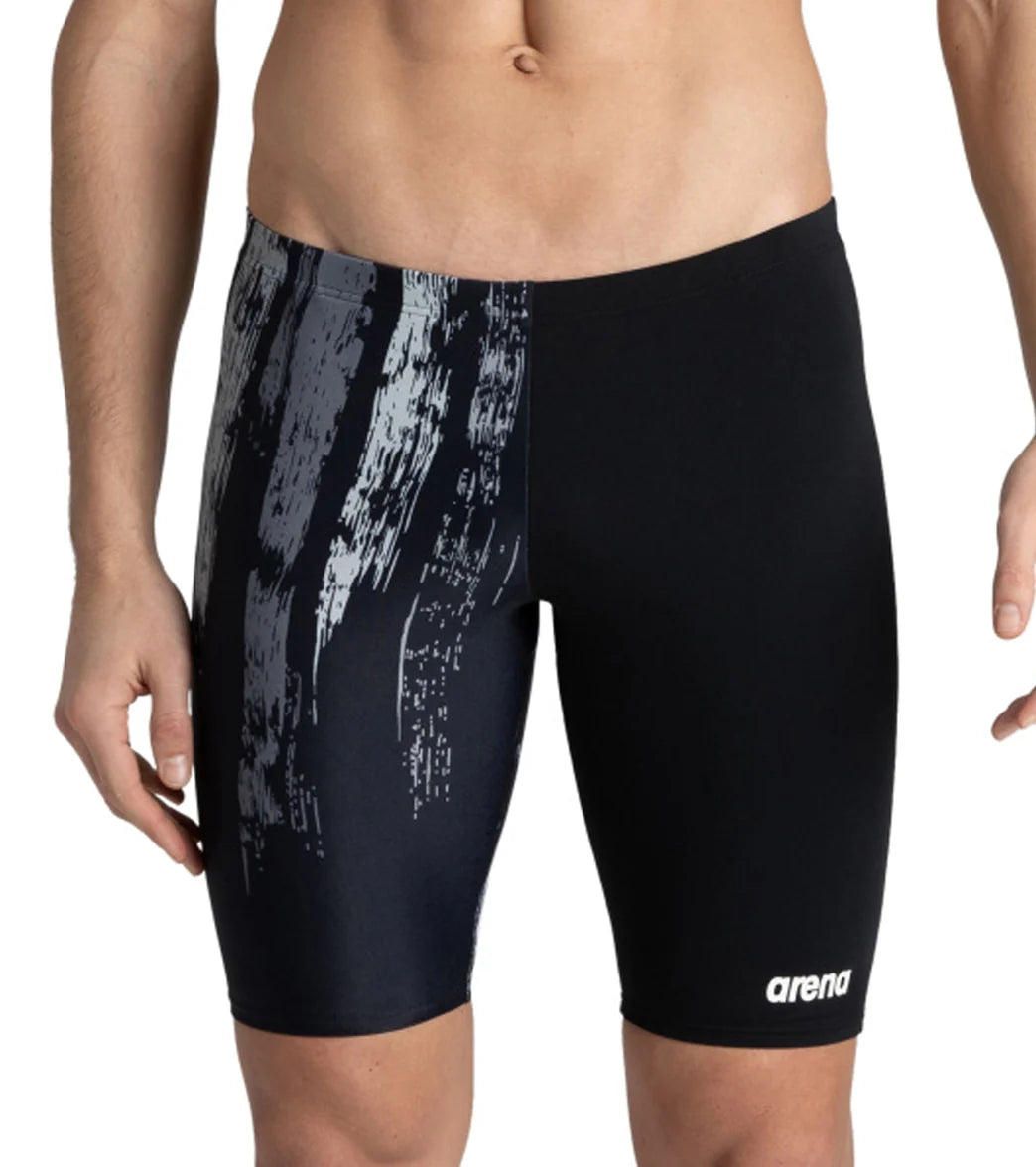 Arena Men's Team Painted Stripes Jammer Swimsuit