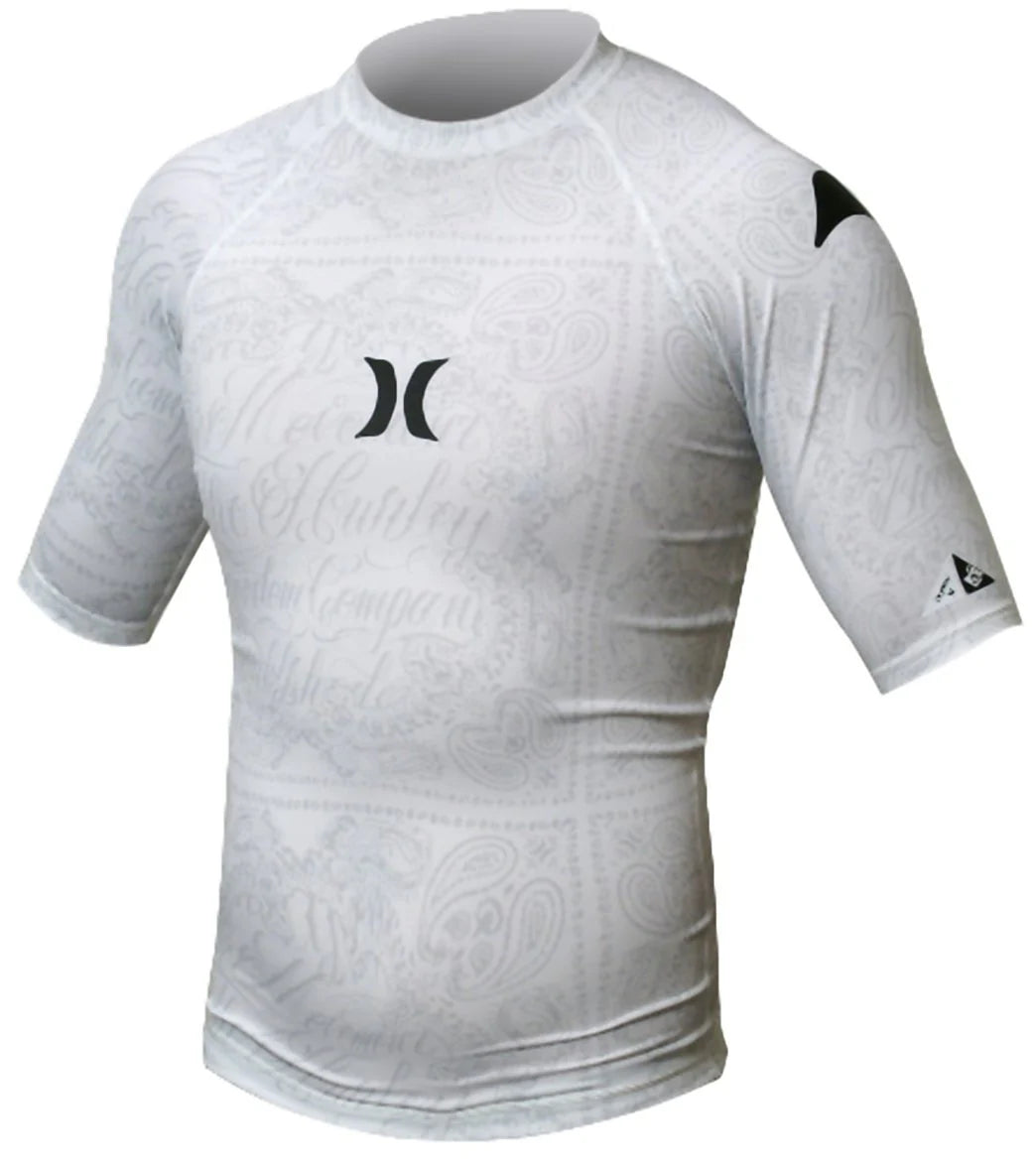 Hurley Guys' Icon Print S/S Rashguard