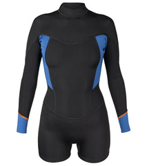 Xcel Women's Axis 2MM Back Zip Boy Short Cut Spring Suit
