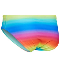 Sporti HydroLast Rainbow Tie-Dye Swim Brief Swimsuit
