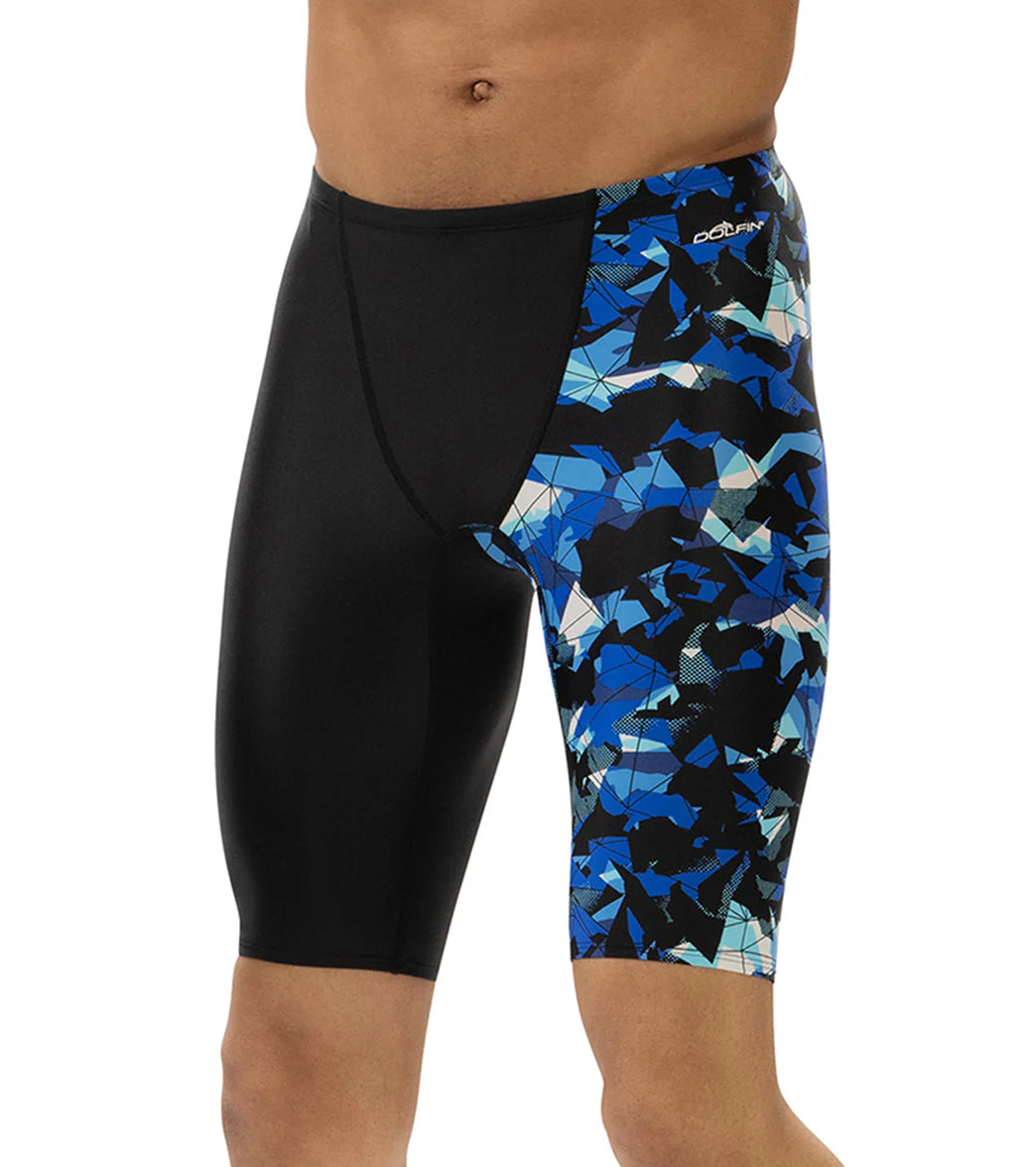 Dolfin Men's Xtrasleek Implode Asymmetrical Jammer Swimsuit