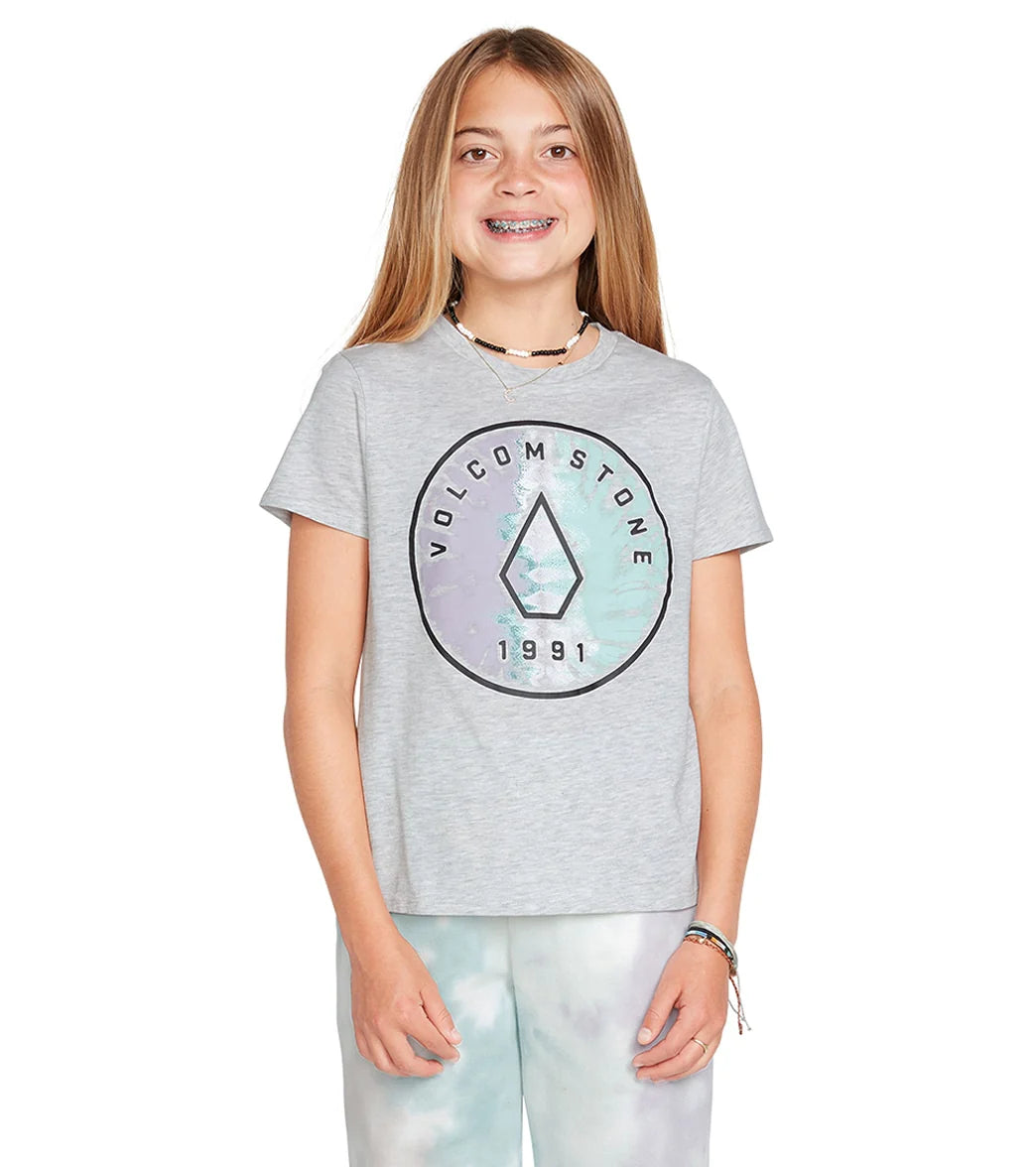 Volcom Girls' Last Party Short Sleeve Tee (Big Kid)