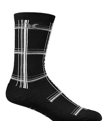 Hurley Guys' Puerto Rico Plaid Socks