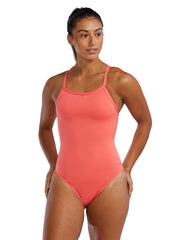 TYR Women's Solid Durafast Elite Diamondfit One Piece Swimsuit