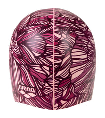 Arena Pink Dahlia Swim Cap