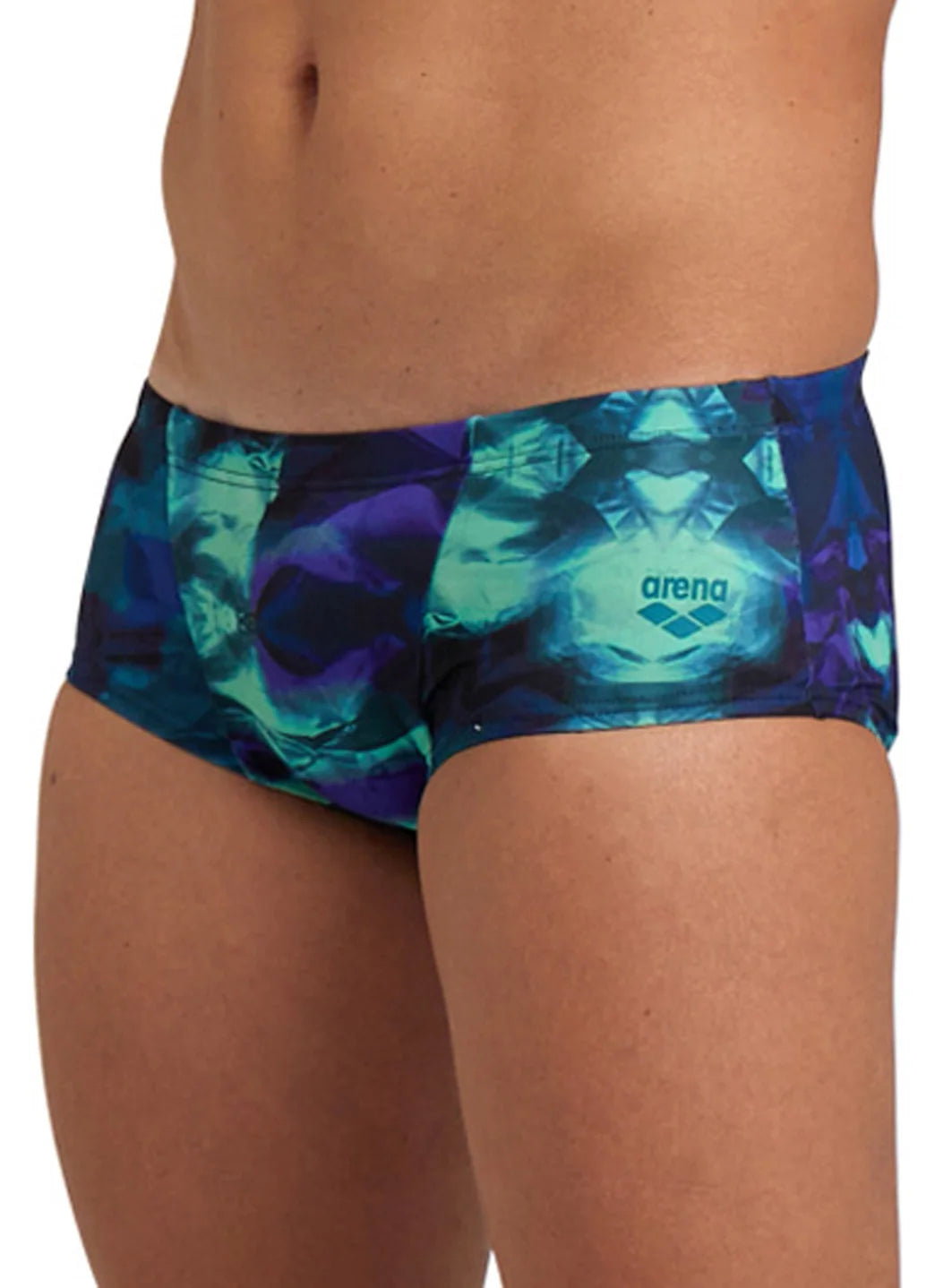 Arena Men's Hero Camo Low Waist Square Leg Swimsuit