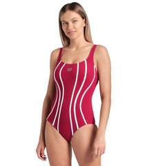 Arena Women's Sofia Soft Curve Back One Piece Swimsuit