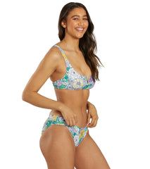 Sporti Active Bondi Floral Hipster Workout Bikini Swim Bottom