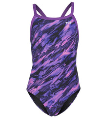 TYR Girls' Cadence Diamondfit One Piece Swimsuit