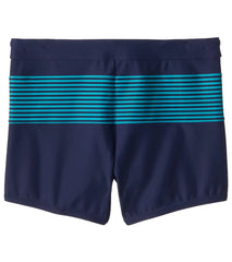 Speedo Men's Stripe Splice Square Leg Swimsuit