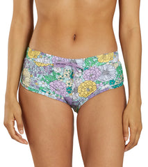 Sporti Active Bondi Floral Cheeky Boyshort Swim Bottom