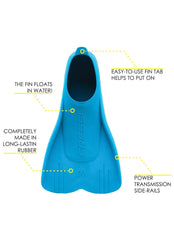 Cressi Kids Mini Light Floating Swim Fins