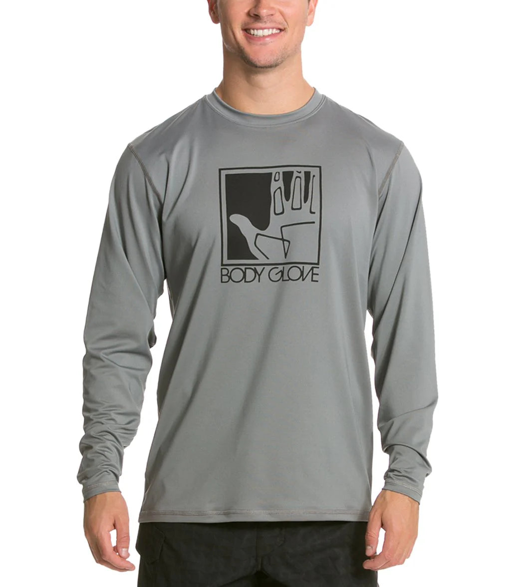 Body Glove Men's Loose Fit Long Sleeve Rashguard