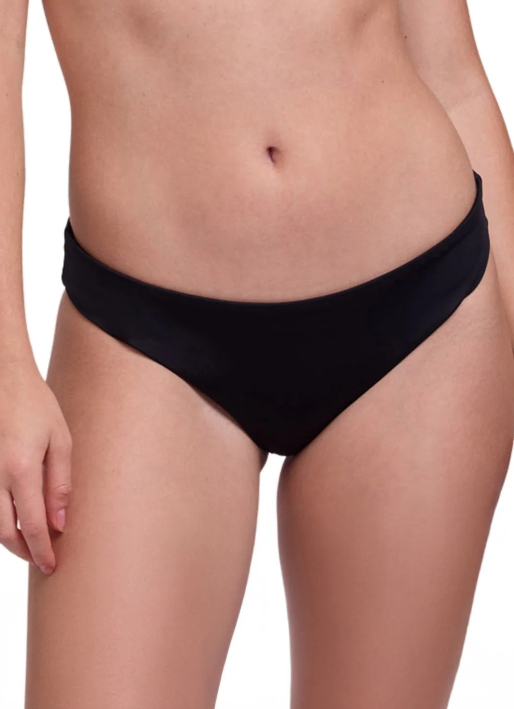 JOLYN Women's Valle Solid Moderate Bikini Bottom