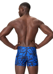 Speedo Men's Beachstar Print Square Leg Swimsuit