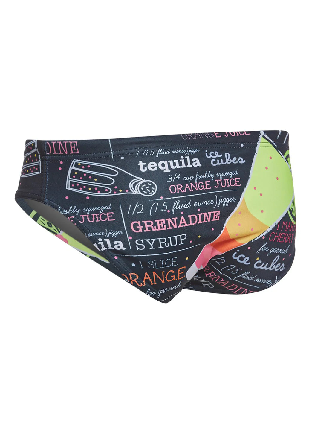 Turbo Men's Tequila Sunrise Water Polo Brief