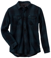 Hurley Men's Saxon Sherpa Long Sleeve Flannel