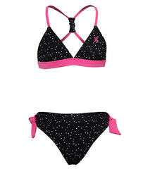 Hurley Youth Girls' Dottie Banded Triangle & Retro Bottom Set