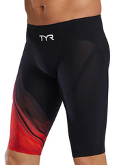 TYR Men's Venzo Volconyx High Waist Jammer Tech Suit Swimsuit