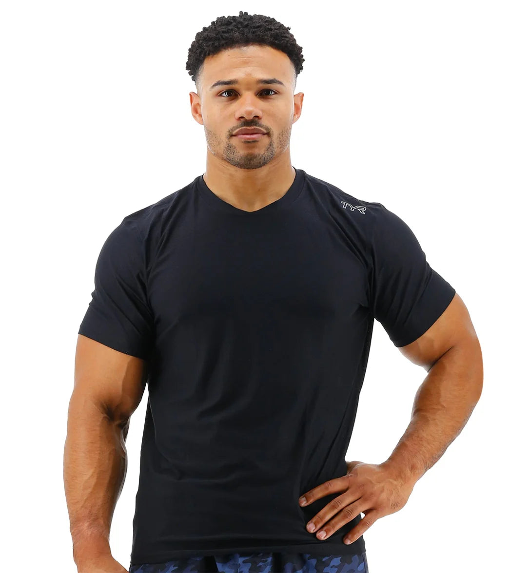 TYR Men's Airtec Short Sleeve Tee