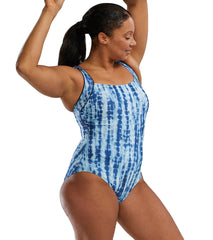 TYR Active Women's Ophidian Square Neck Controlfit Durafast Elite One Piece Swimsuit