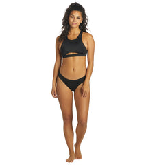 JOLYN Women's Carmen Solid Bikini Top