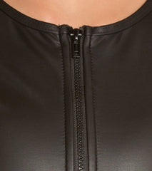 Hurley City Sleek Zip Up Crop Bikini Top