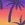 Sporti Sunset Palm Thin Strap One Piece Swimsuit Youth (22-28)