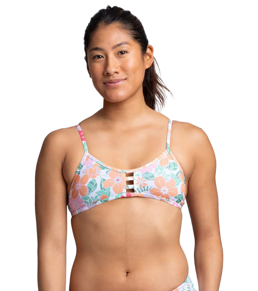 JOLYN Women's Tomcat Bouquet Bikini Top