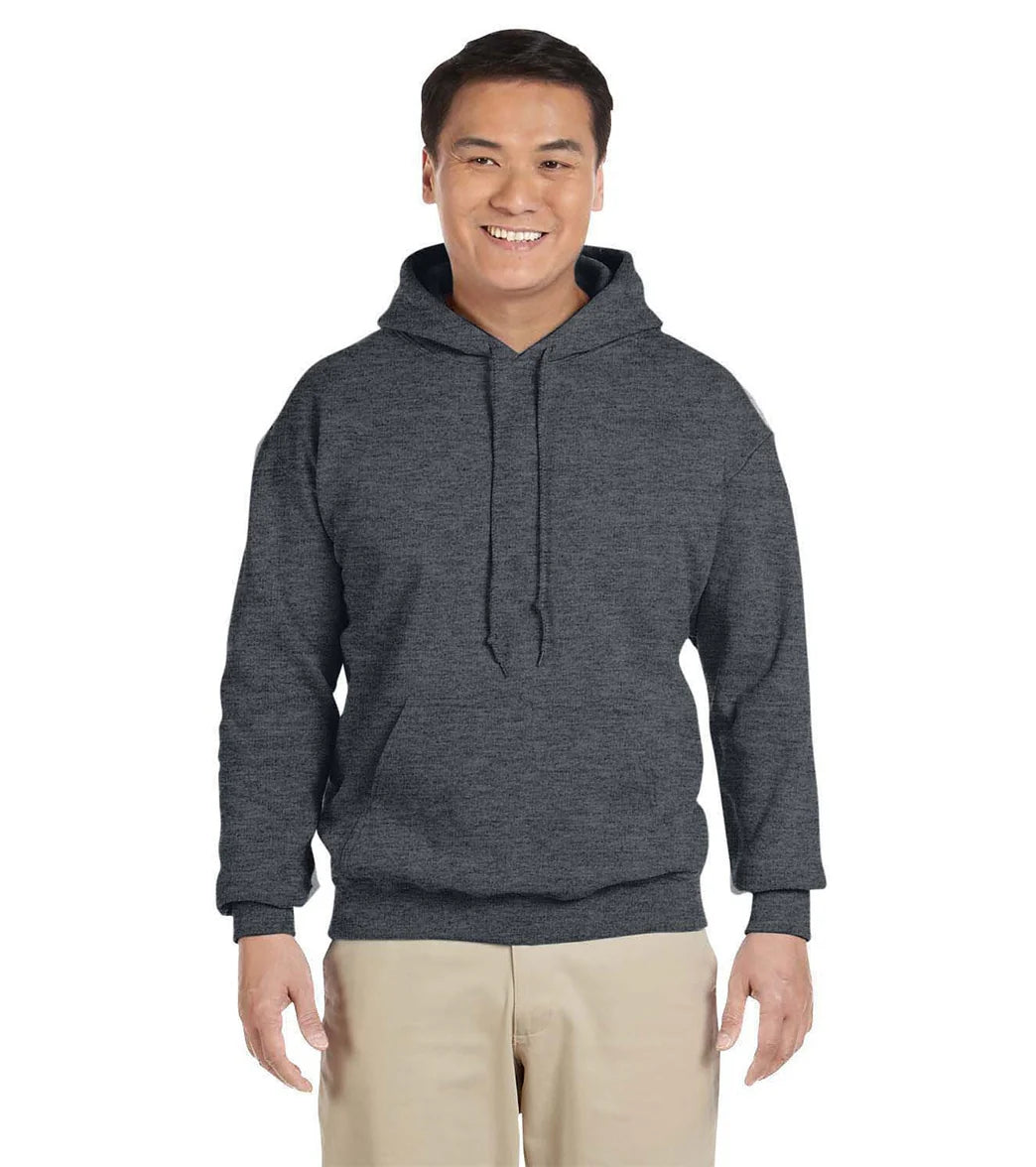 Gildan Unisex Heavy Blend Hoodie Dark Heather Grey