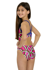Sporti HydroLast Ultra Glow Thin Strap One Piece Swimsuit Youth (22-28)
