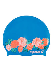 Sporti Island Bouquet Silicone Swim Cap