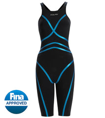 Dolfin Women's Lightstrike Bonded Closed Back, Regular Torso, Flex Leg, Tech Suit Swimsuit