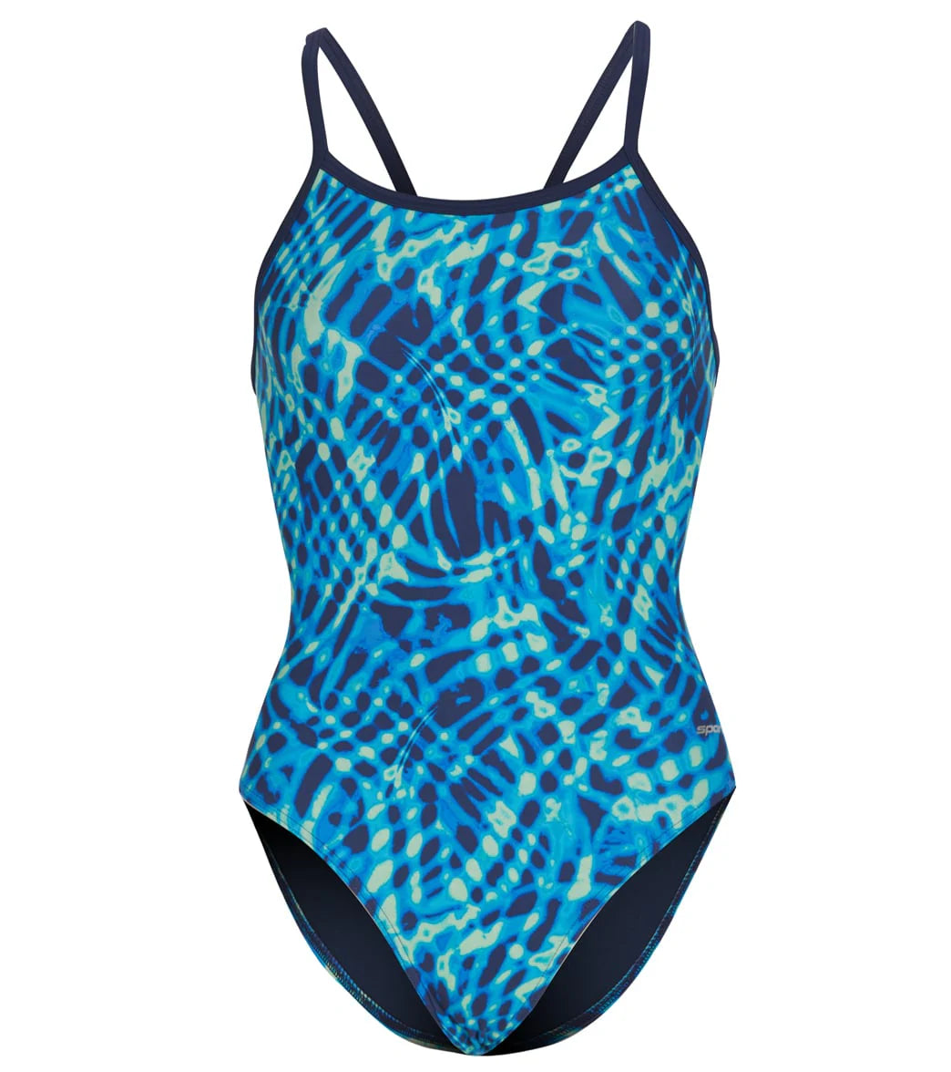 Sporti Serene Thin Strap One Piece Swimsuit Youth (22-28)