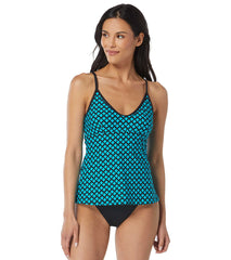 Beach House Women's Ribbed Solid Bethany High Leg Bikini Bottom