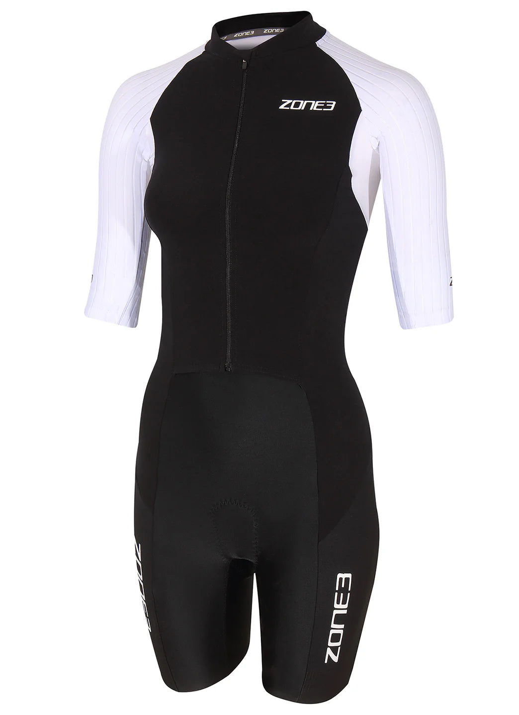 Zone3 Women's Lava Long Distance Full Zip Short Sleeve Trisuit