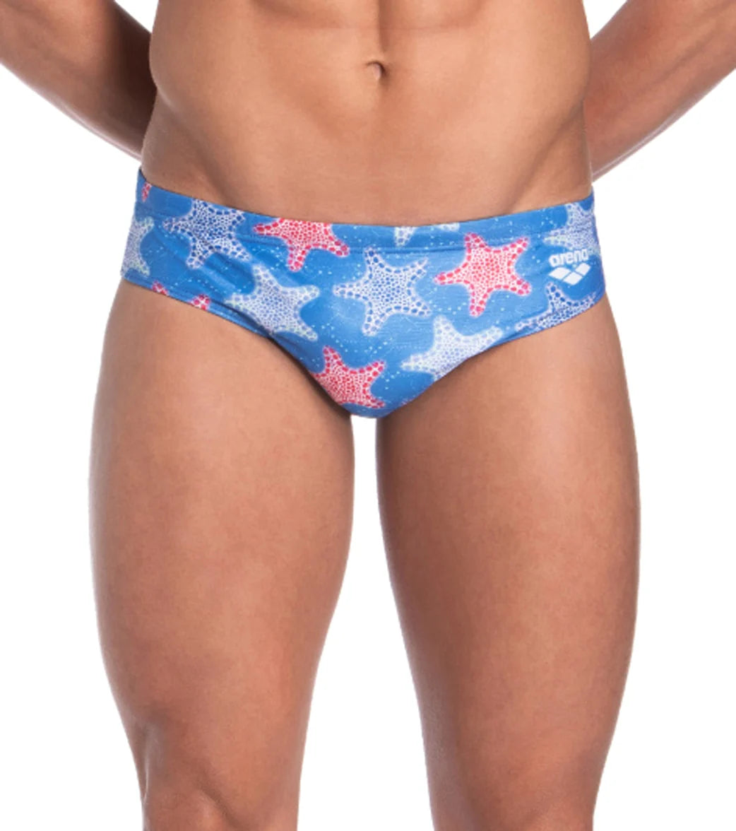 Arena Men's Sea Stars Brief Swimsuit