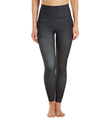 Everyday Yoga Uphold Tribe High Waisted 7/8 Leggings With Pockets 25"