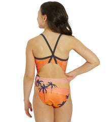 Sporti x Gretchen Walsh Mojave Mirage Thin Strap One Piece Swimsuit Youth (22-28)