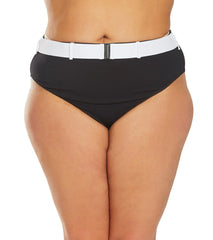 Volcom Plus Size Simply Rib Retro Bikini Bottom