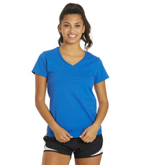 Gildan Women's Cotton V-Neck T-Shirt