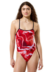 Speedo Women's Lightning V-Back One Piece Swimsuit